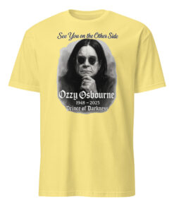Ozzy Osbourne Tribute Shirt – See You On The Other Side | Prince of Darkness