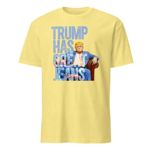 Trump Has Great Jeans Shirt – Premium Denim Shirt | Western Denim Style - Image 8