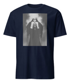 Alternative view of Scary Face Horror Poster Halloween T-Shirt
