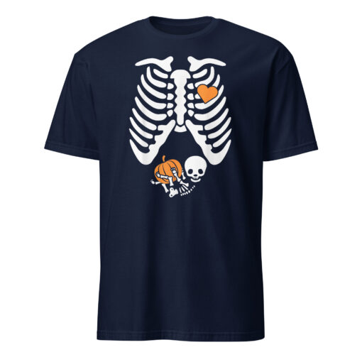 Skeleton Halloween Maternity Shirt – Pregnancy Announcement Tee | Mom To Be | Cuccico - Image 2