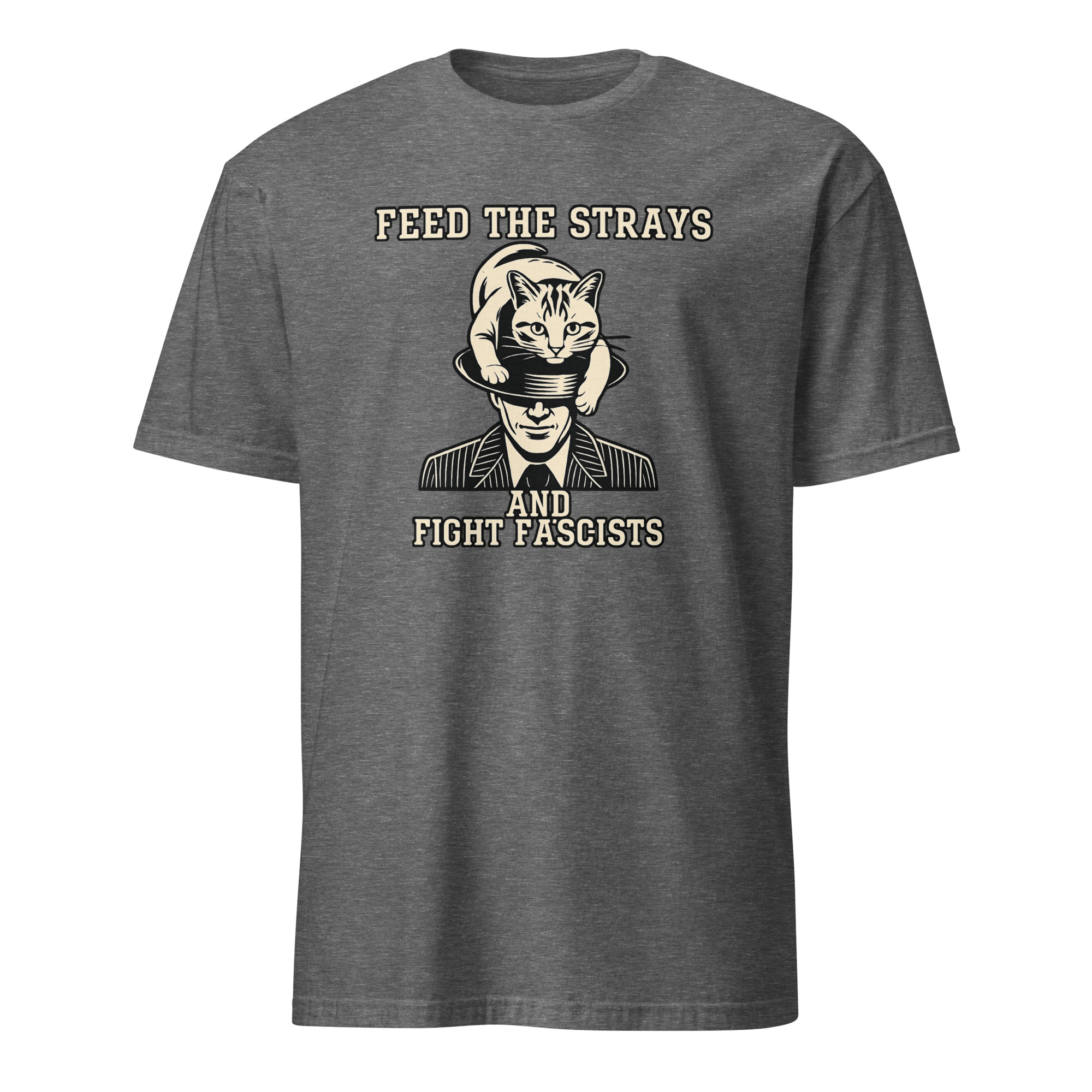 Feed the Strays | Fight Fascists Shirt — Bold Graphic Tee | Cuccico 7 Feed the Strays | Fight Fascists Shirt — Bold Graphic Tee | Cuccico - Image 7