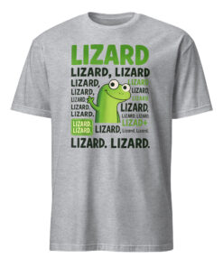 Lizard Lizard Lizard Meme T-Shirt – Funny Weirdcore Animal Gen Z