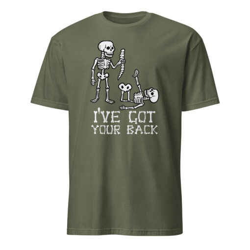 Halloween Skeletons Ive Got Your Back Costume Men Women Kids T-Shirt - Image 8