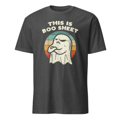 This Is Some Boo Sheet Ghost Retro Funny Halloween T-Shirt | Cuccico - Image 6