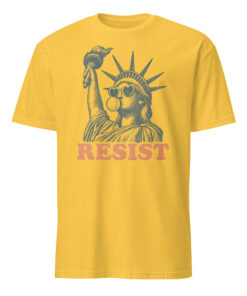 Alternative view of Resist Shirt – Statue of Liberty Feminist Tee | Women’s Rights | Cuccico
