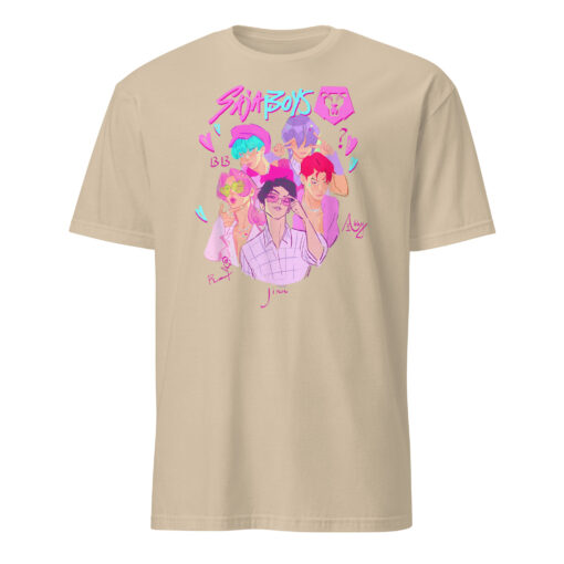KPop Demon Hunters Saja Boys Heartthrob – Comfort Colors Tee | Cuccico - Image 4