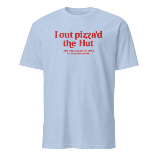 I Out Pizza’d the Hut Meme Shirt – Cursed Y2K Weirdcore Gen Z Tee | Cuccico - Image 3