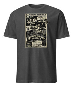 Horror Movie Monster Mummy Dracula Werewolf Frankenstein T-Shirt