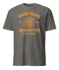 Spooky Island Halloween Nostalgia Scooby Doo Shirt in Dark Heather
