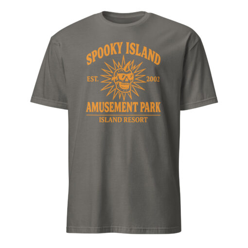 Spooky Island Halloween Nostalgia Scooby Doo Shirt in Dark Heather