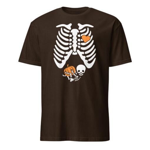 Skeleton Halloween Maternity Shirt – Pregnancy Announcement Tee | Mom To Be | Cuccico - Image 3