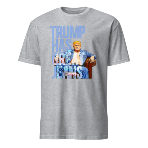 Trump Has Great Jeans Shirt – Premium Denim Shirt | Western Denim Style - Image 6