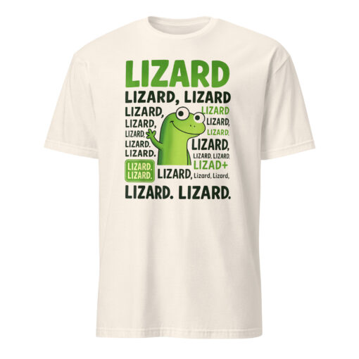 Lizard Lizard Lizard Meme T-Shirt – Funny Weirdcore Animal Gen Z - Image 6