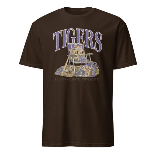 LSU Tigers Performance Lawn Sports T-Shirt | Cuccico - Image 3
