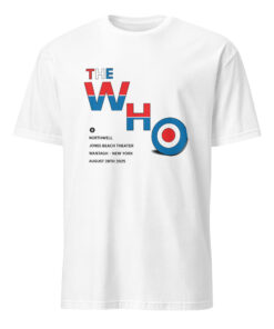 The Who Wantagh 2025 Concert Shirt | Official Tour Tee by Cuccico