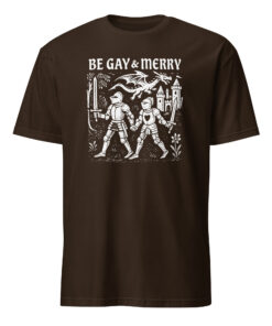 Be Gay & Merry Medieval Fantasy LGBTQ Tee | Castle Dragon Pride – Cuccico 9 Be Gay & Merry Medieval Fantasy LGBTQ Tee | Castle Dragon Pride – Cuccico