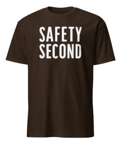 Safety Second Tee by Go Fast Don’t Die – Wyatt’s Black Safety Tee | The Runarounds Band Merch Cuccico 10 Safety Second Tee by Go Fast Don’t Die – Wyatt’s Black Safety Tee | The Runarounds Band Merch Cuccico