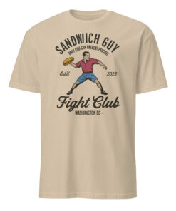 Sandwich Guy Fight Club Shirt – Only You Can Prevent Fascism | Funny Political Tee Cuccico