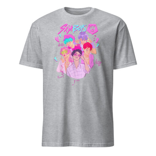 KPop Demon Hunters Saja Boys Heartthrob – Comfort Colors Tee | Cuccico - Image 5