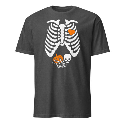 Skeleton Halloween Maternity Shirt – Pregnancy Announcement Tee | Mom To Be | Cuccico - Image 6