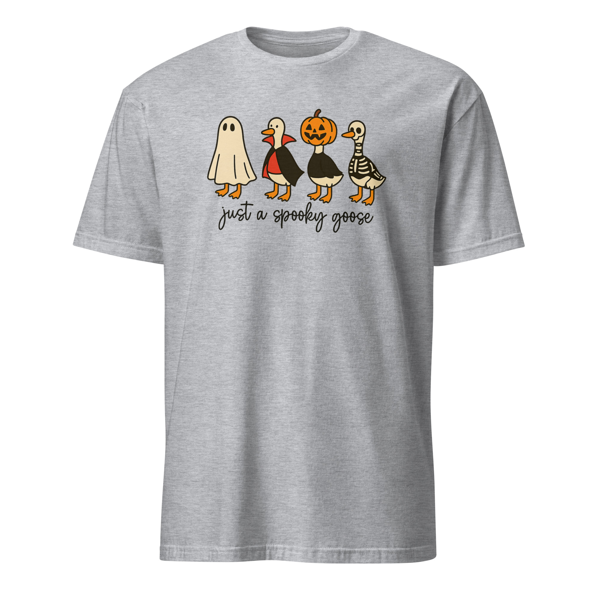 Just a Spooky Goose Graphic Tee – Cute Horror Halloween Shirt | Cuccico 4 Just a Spooky Goose Graphic Tee – Cute Horror Halloween Shirt | Cuccico - Image 4
