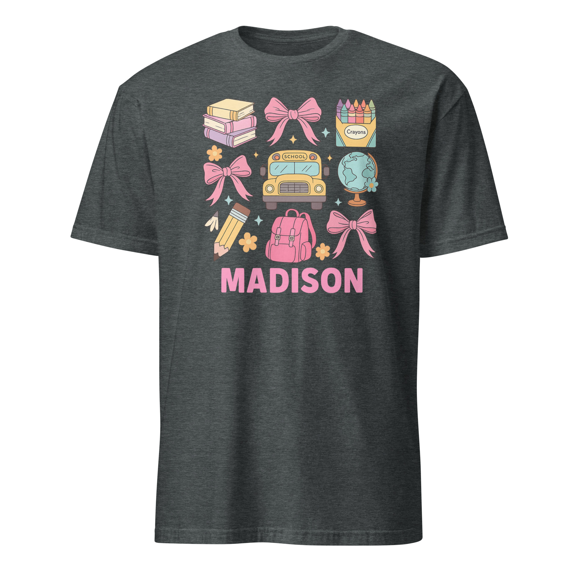 Personalized Back to School Shirt for Girls – First Day Custom Tee | Cuccico 4 Personalized Back to School Shirt for Girls – First Day Custom Tee | Cuccico - Image 4