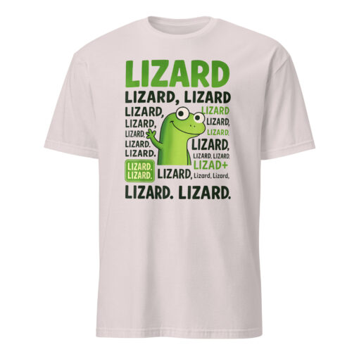 Lizard Lizard Lizard Meme T-Shirt – Funny Weirdcore Animal Gen Z - Image 4