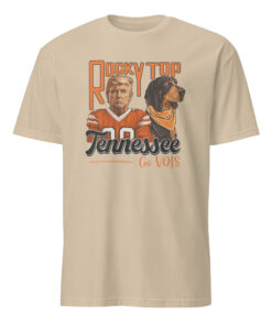 Trump Tennessee VOLS Shirt – Smoky Hound Dog University of Tennessee Tee | Cuccico