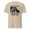 If I Ever Get Rabies You’re High On My Bitin’ List T-Shirt – Funny Raccoon Meme Tee | Cuccico