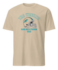 Miami Dolphins x The Weeknd 2025 Hard Rock Stadium T-Shirt | Cuccico