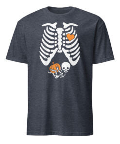 Skeleton Halloween Maternity Shirt – Pregnancy Announcement Tee | Mom To Be | Cuccico