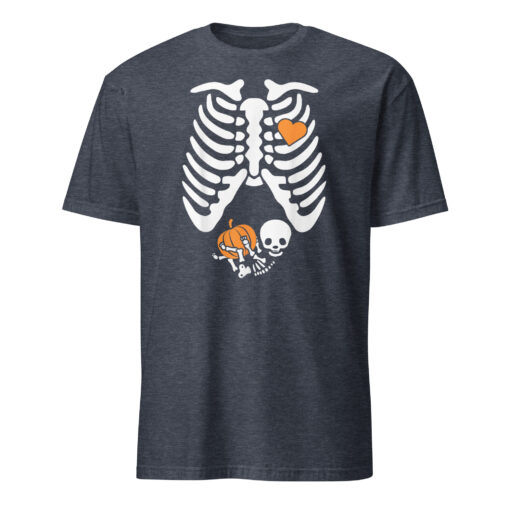 Skeleton Halloween Maternity Shirt – Pregnancy Announcement Tee | Mom To Be | Cuccico - Image 5