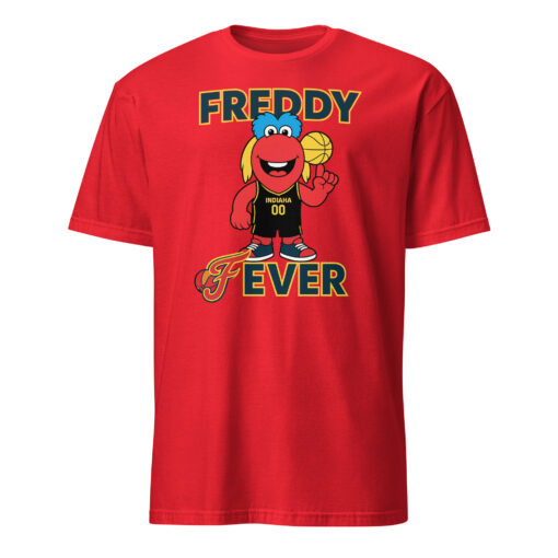 Freddy Fever Kids Tee – Indiana Fever Youth Mascot T-Shirt | WNBA Apparel - Image 4