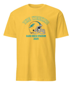 Alternative view of Miami Dolphins x The Weeknd 2025 Hard Rock Stadium T-Shirt | Cuccico