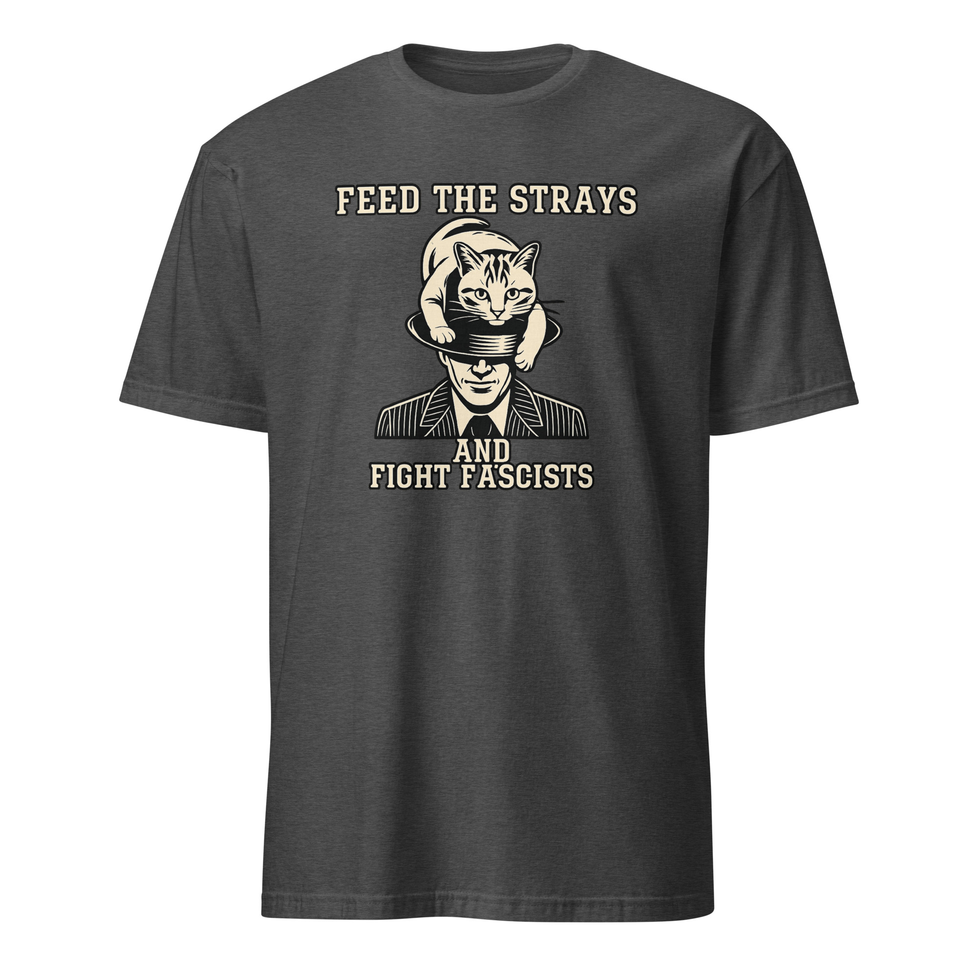Feed the Strays | Fight Fascists Shirt — Bold Graphic Tee | Cuccico 6 Feed the Strays | Fight Fascists Shirt — Bold Graphic Tee | Cuccico - Image 6