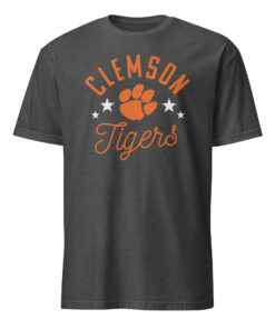 Pretty Clemson Tigers Paw T-Shirt – Graphic Tee for Fans | Cuccico