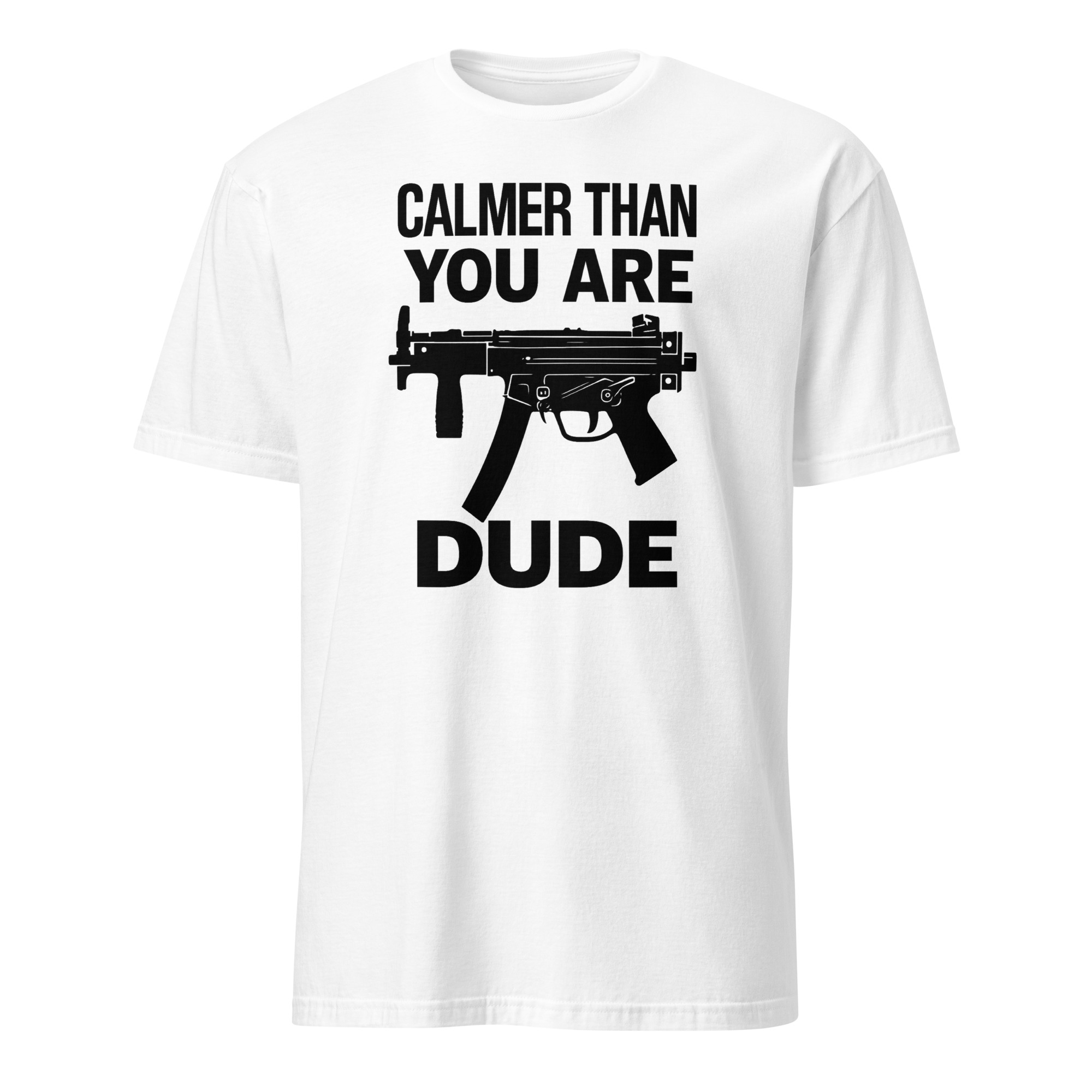 Calmer Than You Are Dude The Big Lebowski Shirt 8 Calmer Than You Are Dude The Big Lebowski Shirt in white