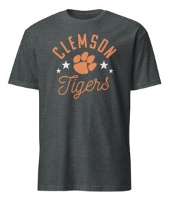 Pretty Clemson Tigers Paw T-Shirt – Graphic Tee for Fans | Cuccico