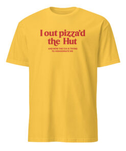 Alternative view of I Out Pizza’d the Hut Meme Shirt – Cursed Y2K Weirdcore Gen Z Tee | Cuccico
