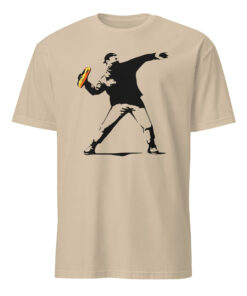 Banksy-Inspired Anti-Trump Resistance Activist T-Shirt | Cuccico