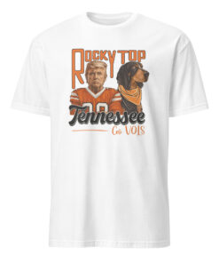 Trump Tennessee VOLS Shirt – Smoky Hound Dog University of Tennessee Tee | Cuccico