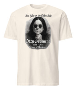 Ozzy Osbourne Tribute Shirt – See You On The Other Side | Prince of Darkness