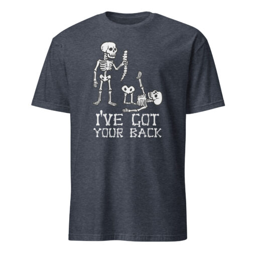 Halloween Skeletons Ive Got Your Back Costume Men Women Kids T-Shirt - Image 5