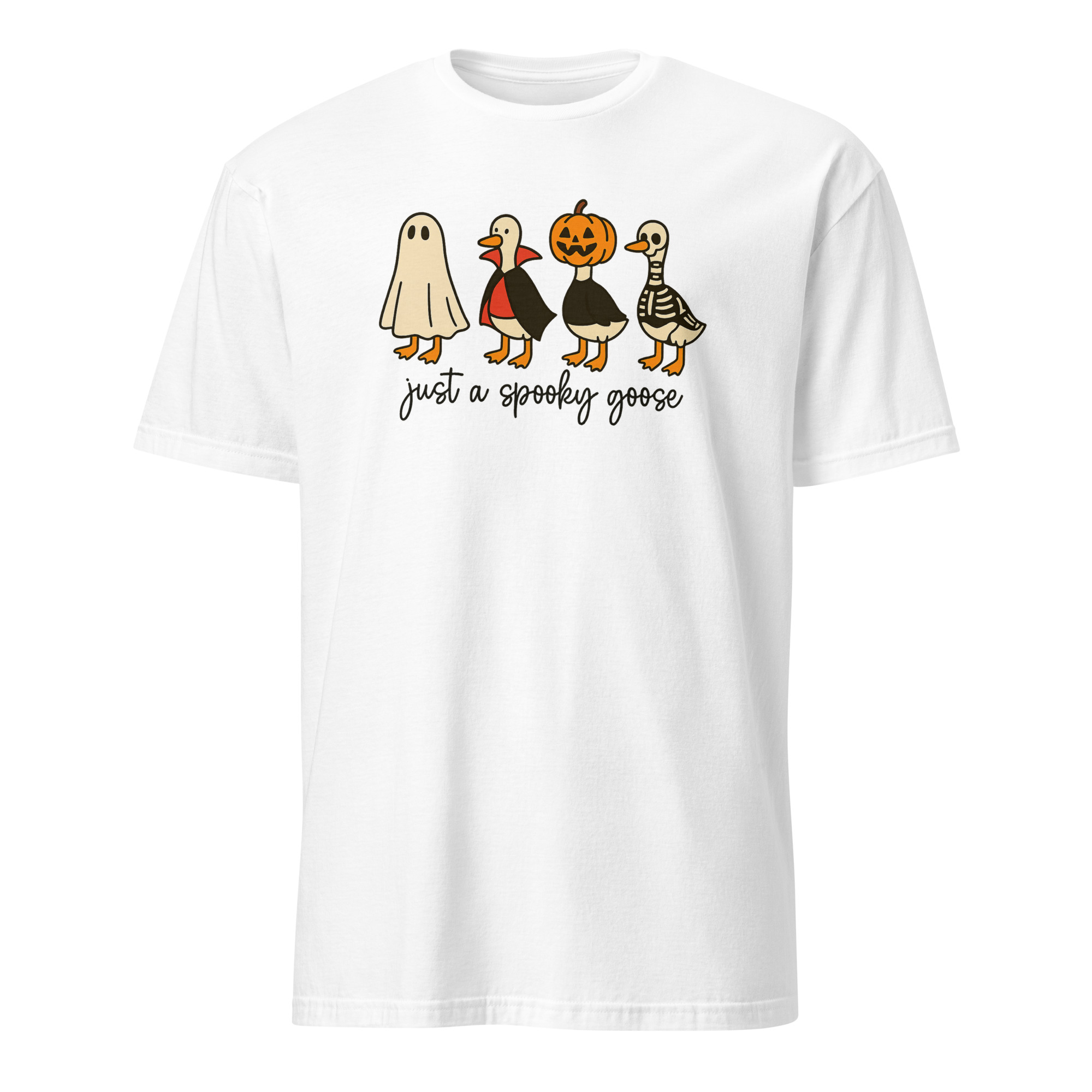 Just a Spooky Goose Graphic Tee – Cute Horror Halloween Shirt | Cuccico 8 Just a Spooky Goose Graphic Tee – Cute Horror Halloween Shirt | Cuccico - Image 8