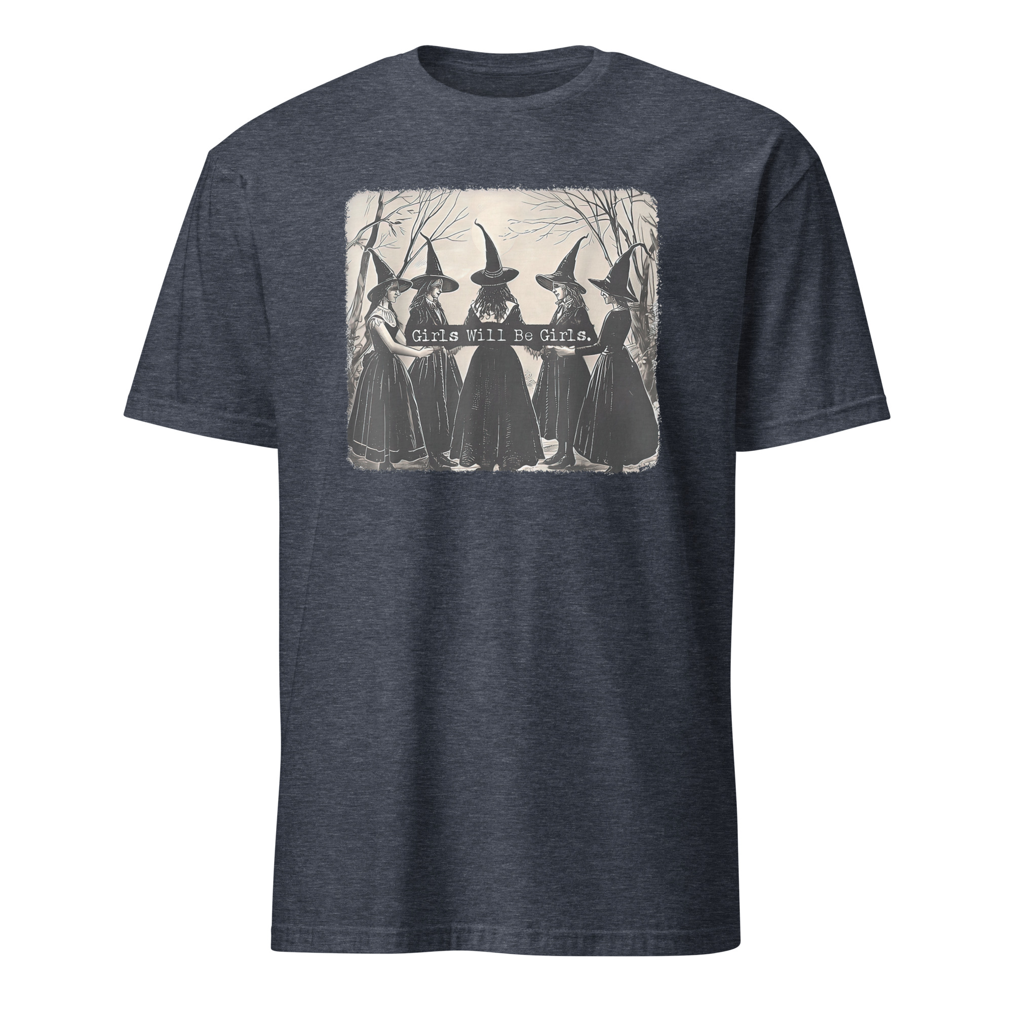 Girl Will Be Girl Witch Halloween T-Shirt 5 Girl Will Be Girl Witch Halloween T-Shirt - Image 5