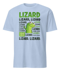 Alternative view of Lizard Lizard Lizard Meme T-Shirt – Funny Weirdcore Animal Gen Z