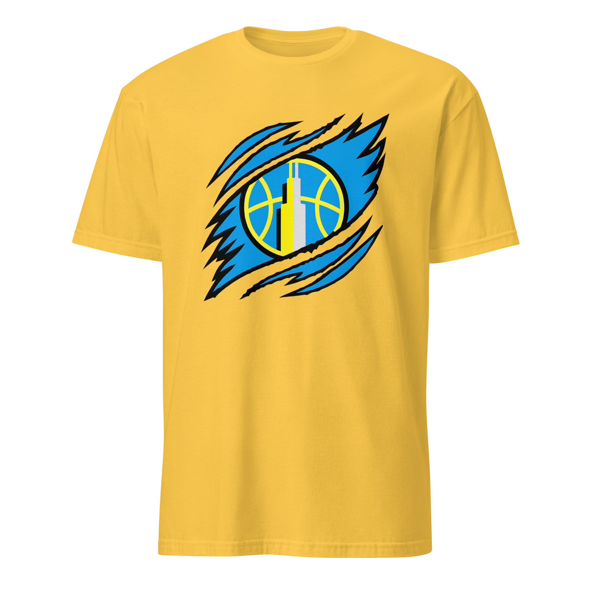 Chicago Sky Logo Basketball Team Shirt 2 Chicago Sky Logo Basketball Team Shirt in Daisy color
