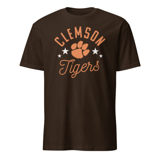 Pretty Clemson Tigers Paw T-Shirt – Graphic Tee for Fans | Cuccico - Image 3