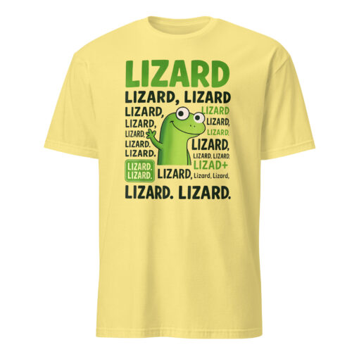 Lizard Lizard Lizard Meme T-Shirt – Funny Weirdcore Animal Gen Z - Image 5