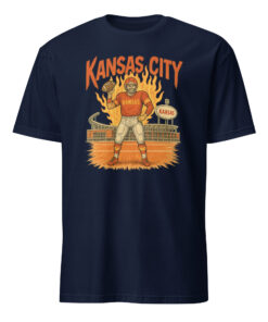 Alternative view of Kansas City Football Vintage Graphic Tee | KC Fans Gift – Cuccico